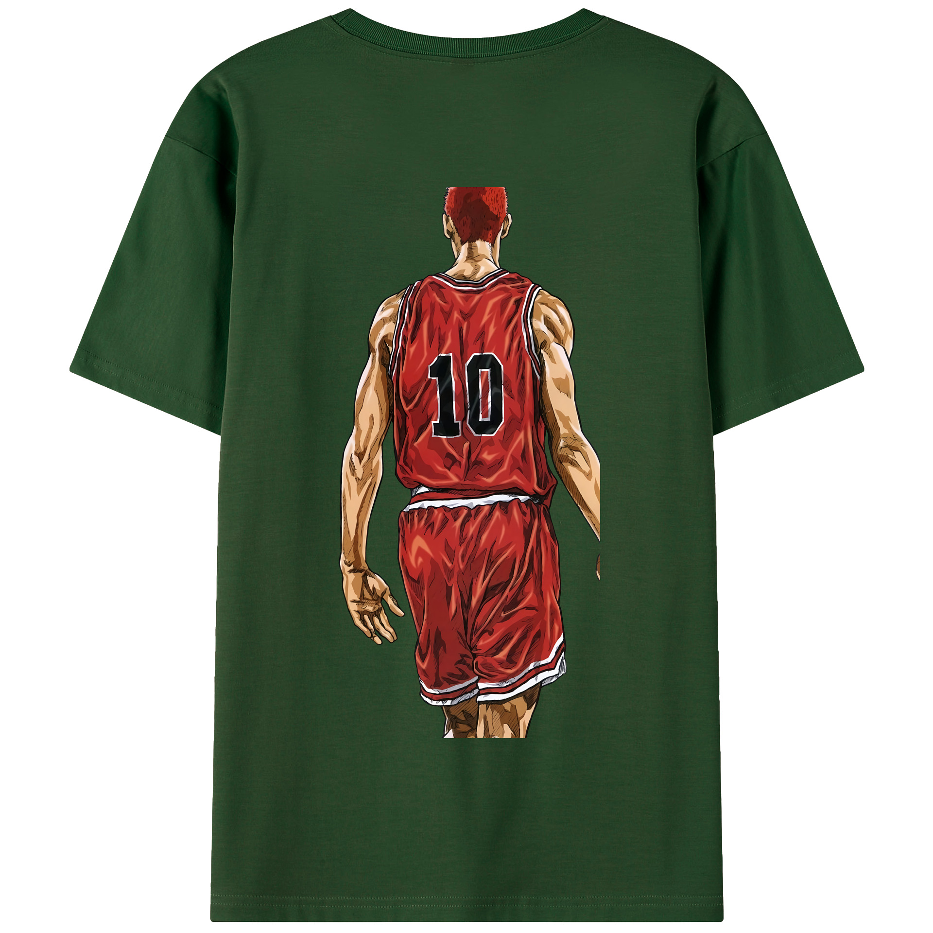 SLAM DUNK／スラムダンク 綿100％半袖Tシャツ（背面プリント）